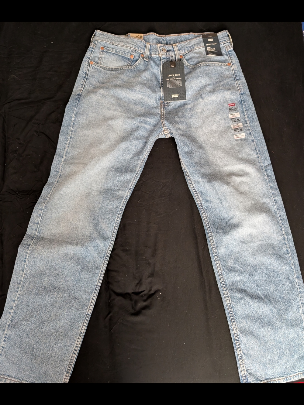 Light Blue Men's Straight-Leg Jeans - Levi's